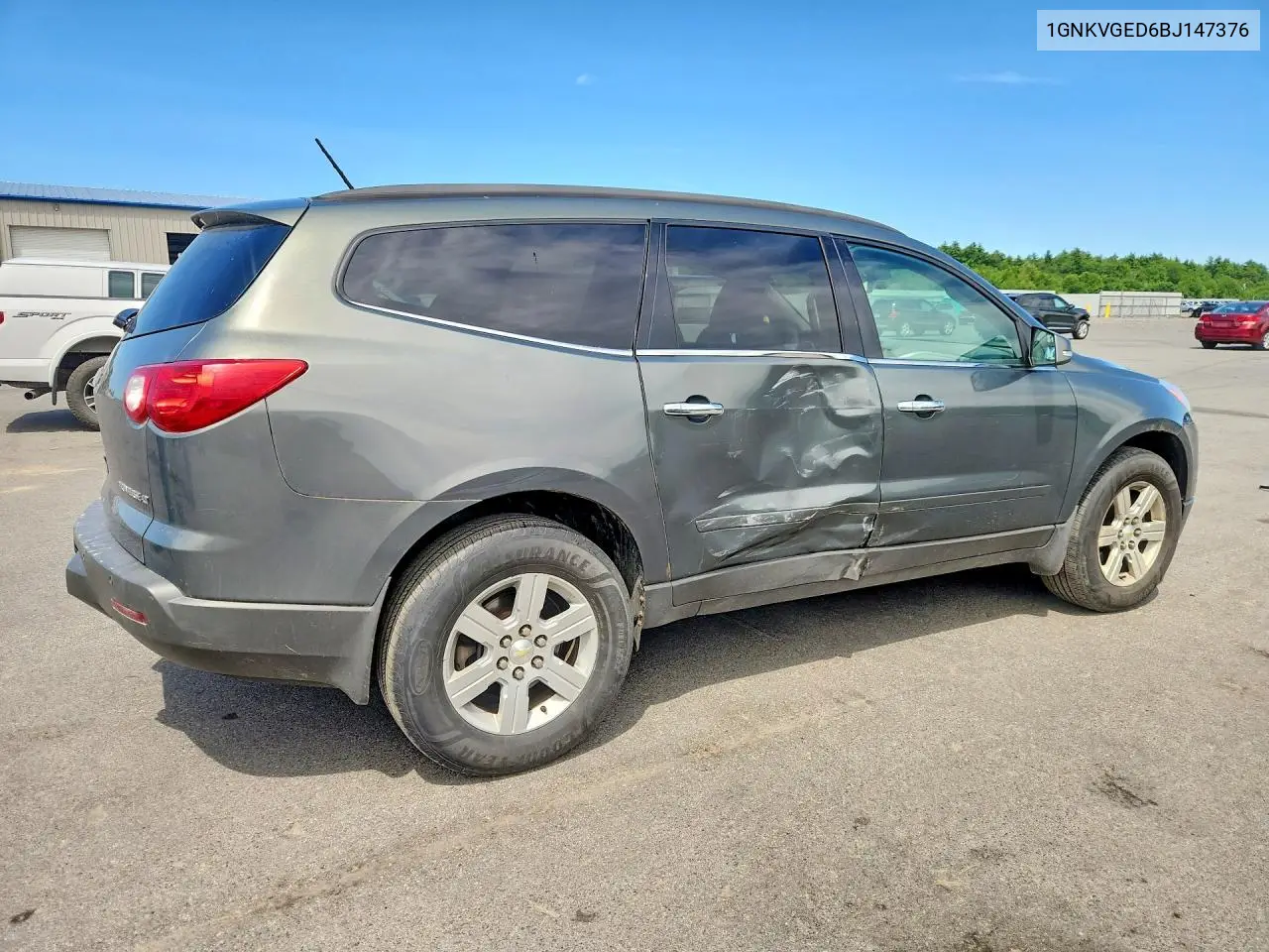 2011 Chevrolet Traverse Lt VIN: 1GNKVGED6BJ147376 Lot: 61307026