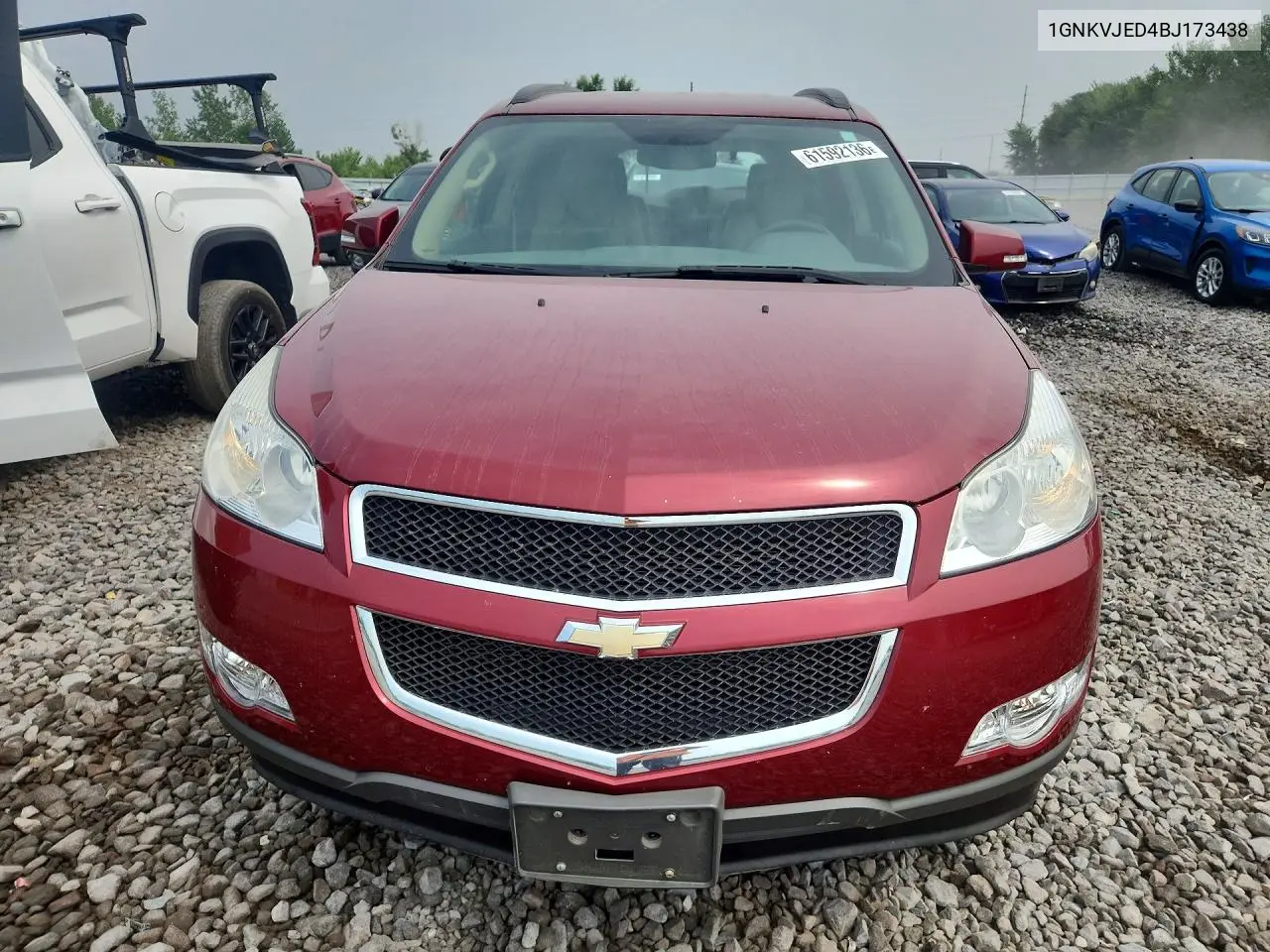 2011 Chevrolet Traverse Lt VIN: 1GNKVJED4BJ173438 Lot: 61592136