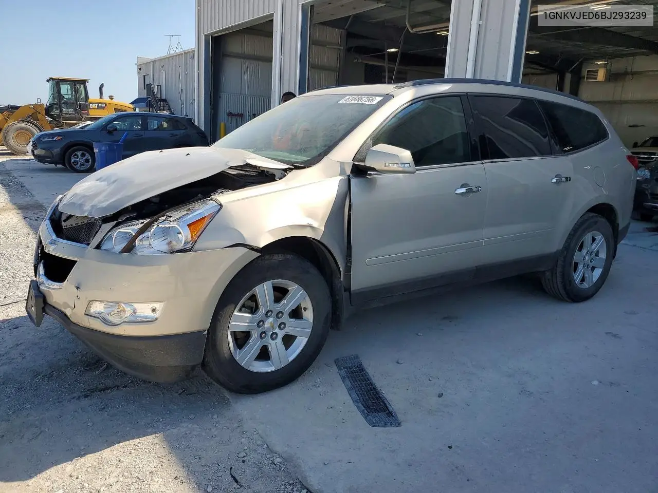 2011 Chevrolet Traverse Lt VIN: 1GNKVJED6BJ293239 Lot: 61686756