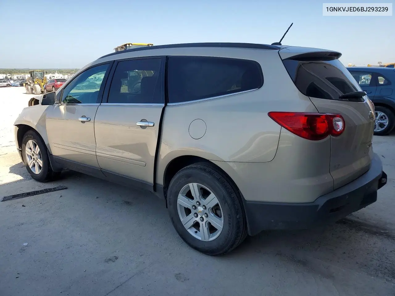 2011 Chevrolet Traverse Lt VIN: 1GNKVJED6BJ293239 Lot: 61686756