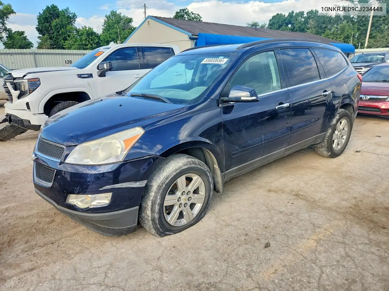 2012 Chevrolet Traverse VIN: 1GNKRJED9CJ234448 Lot: 55800656