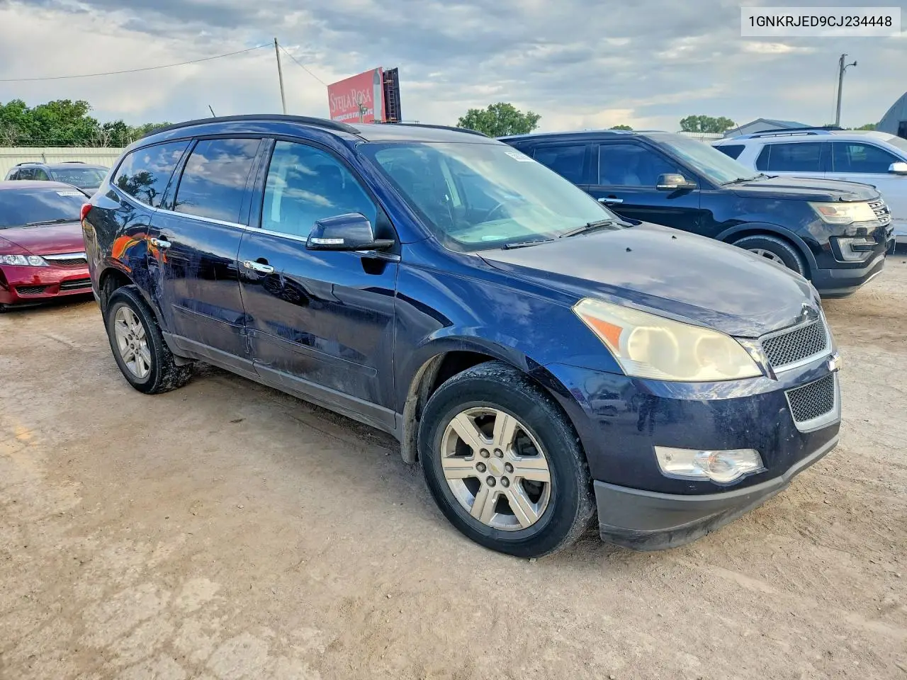 2012 Chevrolet Traverse VIN: 1GNKRJED9CJ234448 Lot: 55800656