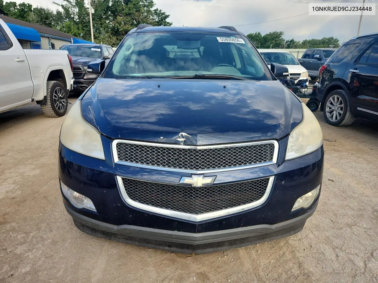 2012 Chevrolet Traverse VIN: 1GNKRJED9CJ234448 Lot: 55800656