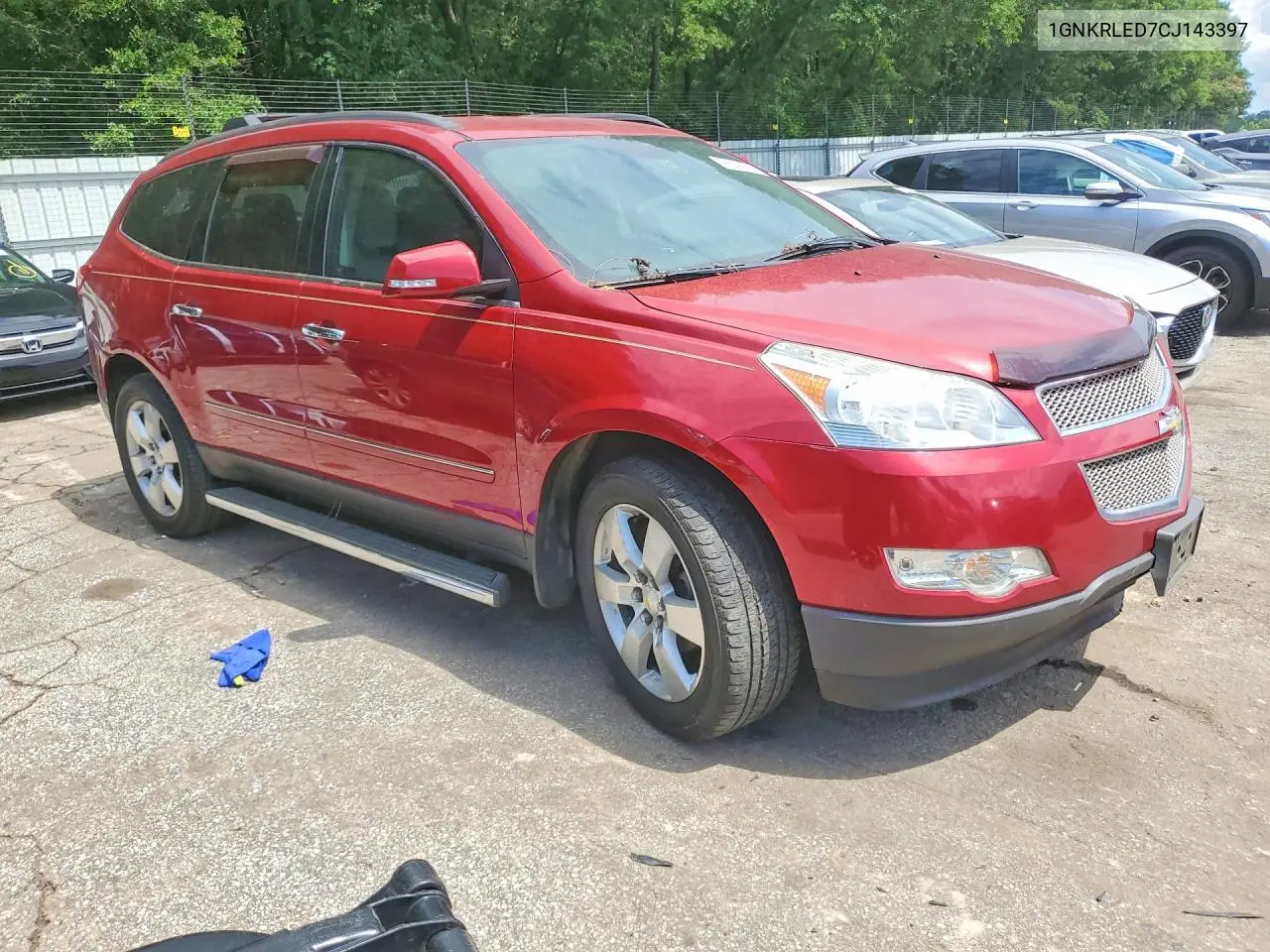 2012 Chevrolet Traverse Ltz VIN: 1GNKRLED7CJ143397 Lot: 56559156