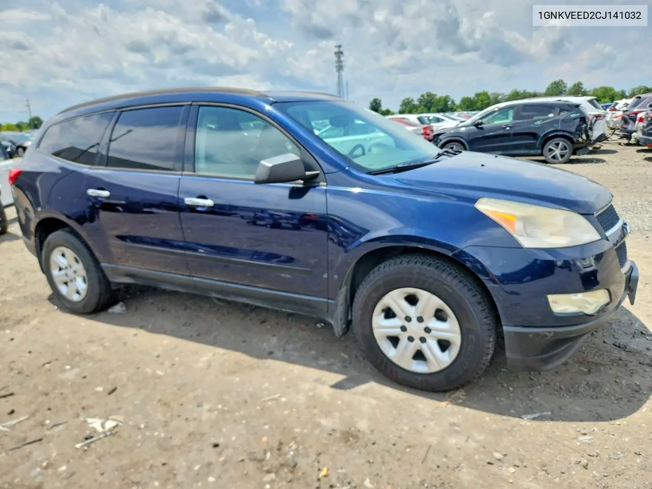 1GNKVEED2CJ141032 2012 Chevrolet Traverse Ls