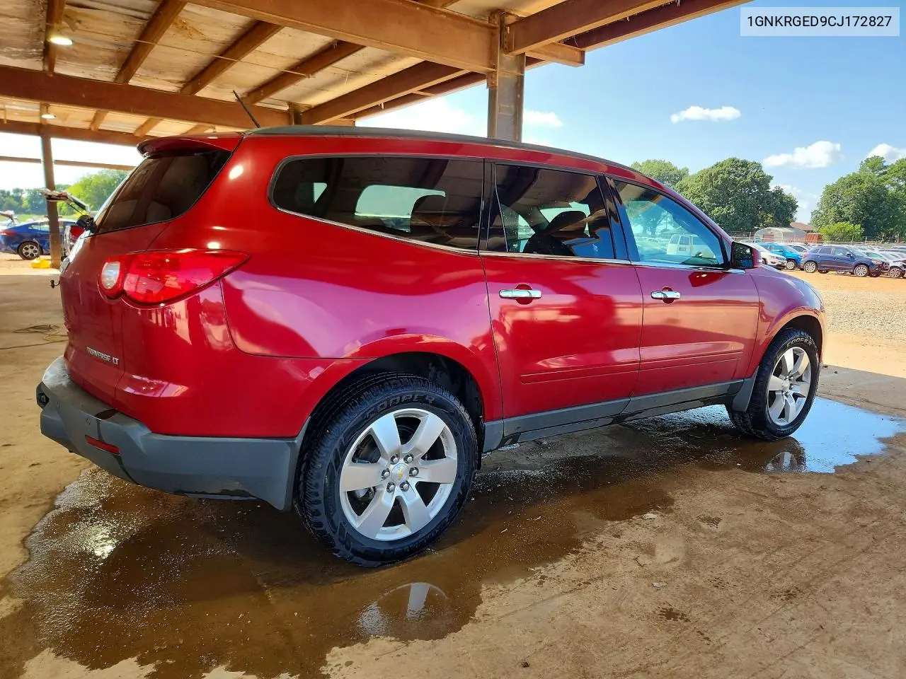2012 Chevrolet Traverse Lt VIN: 1GNKRGED9CJ172827 Lot: 61861016