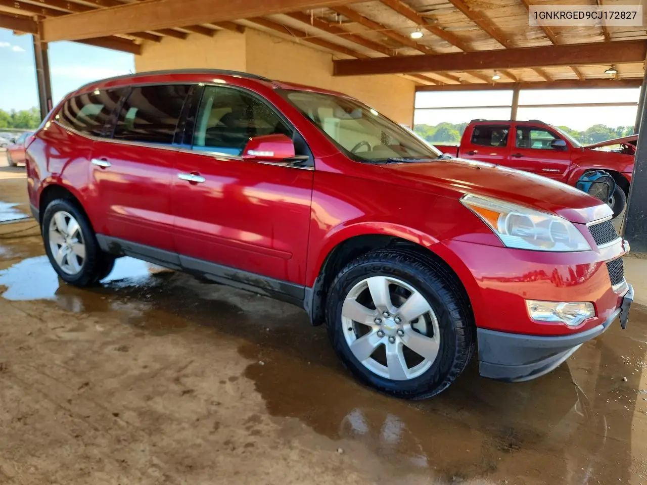 2012 Chevrolet Traverse Lt VIN: 1GNKRGED9CJ172827 Lot: 61861016