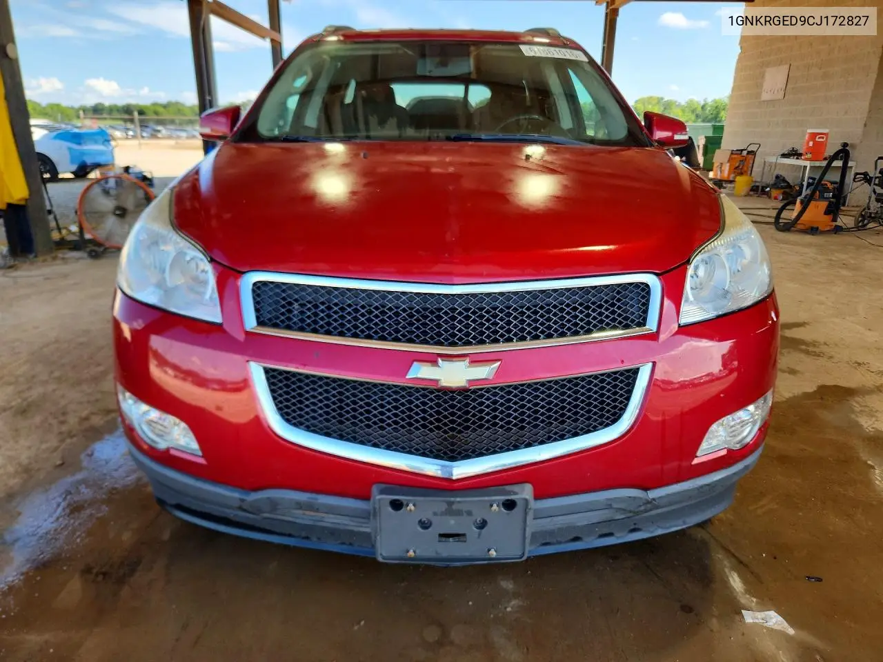 2012 Chevrolet Traverse Lt VIN: 1GNKRGED9CJ172827 Lot: 61861016