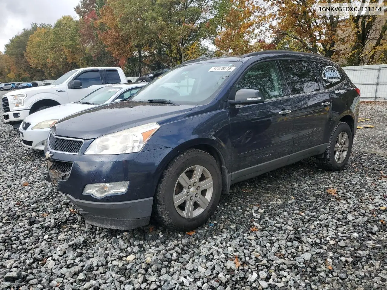 1GNKVGEDXCJ131344 2012 Chevrolet Traverse Lt