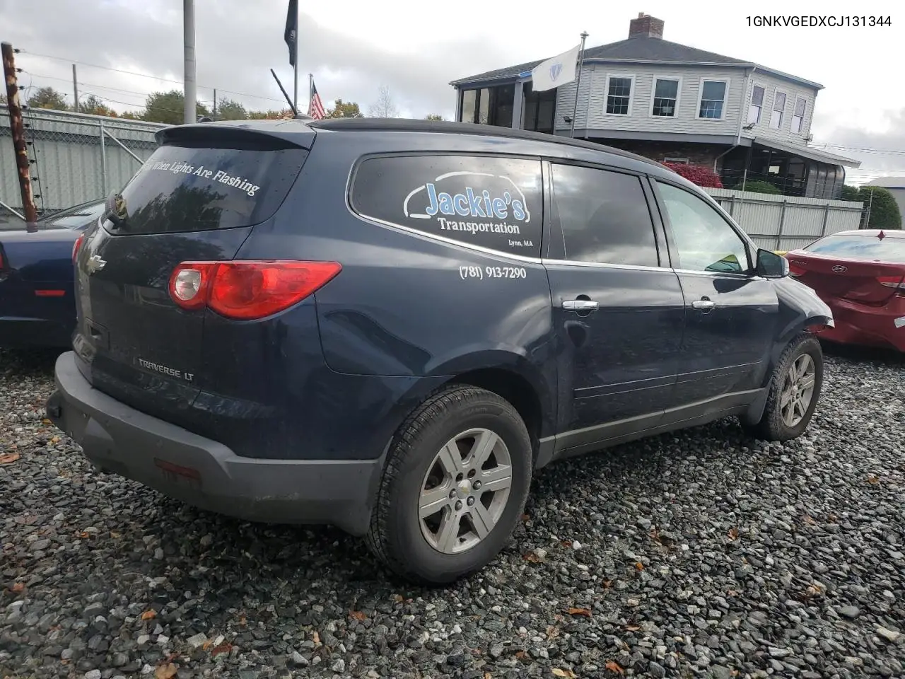 1GNKVGEDXCJ131344 2012 Chevrolet Traverse Lt