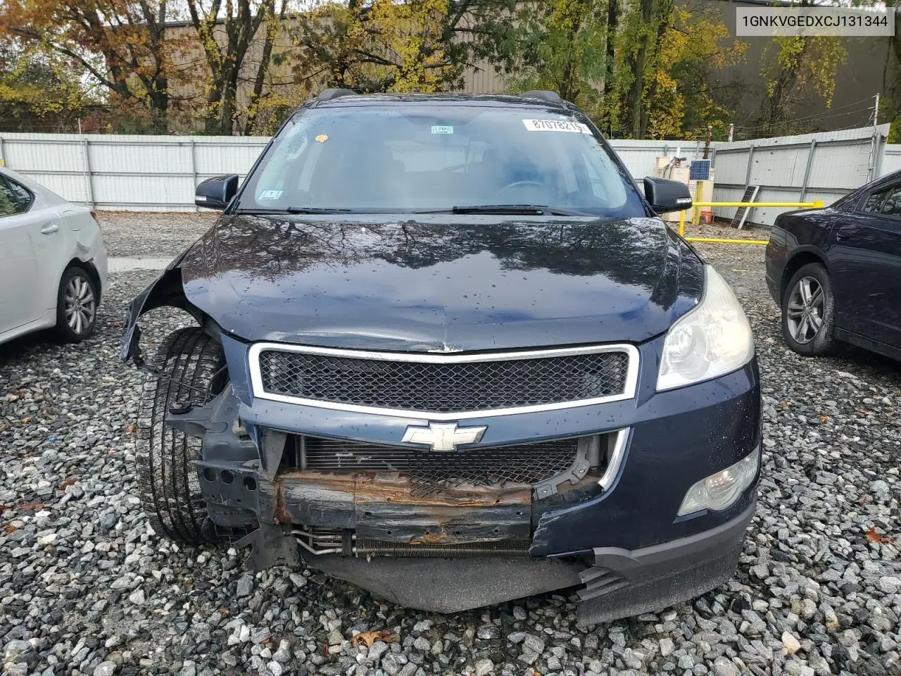 1GNKVGEDXCJ131344 2012 Chevrolet Traverse Lt