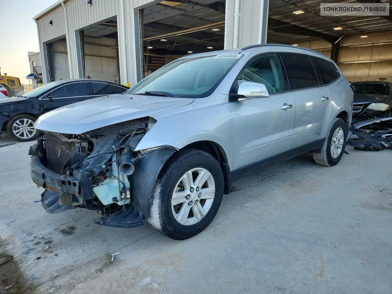 2013 Chevrolet Traverse Lt VIN: 1GNKRGKD6DJ184858 Lot: 60040566