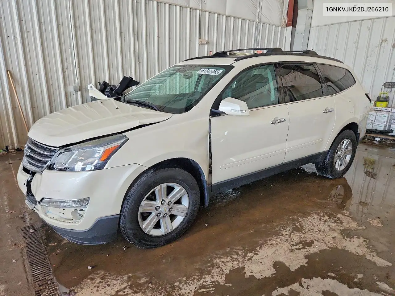 2013 Chevrolet Traverse Lt VIN: 1GNKVJKD2DJ266210 Lot: 61546456