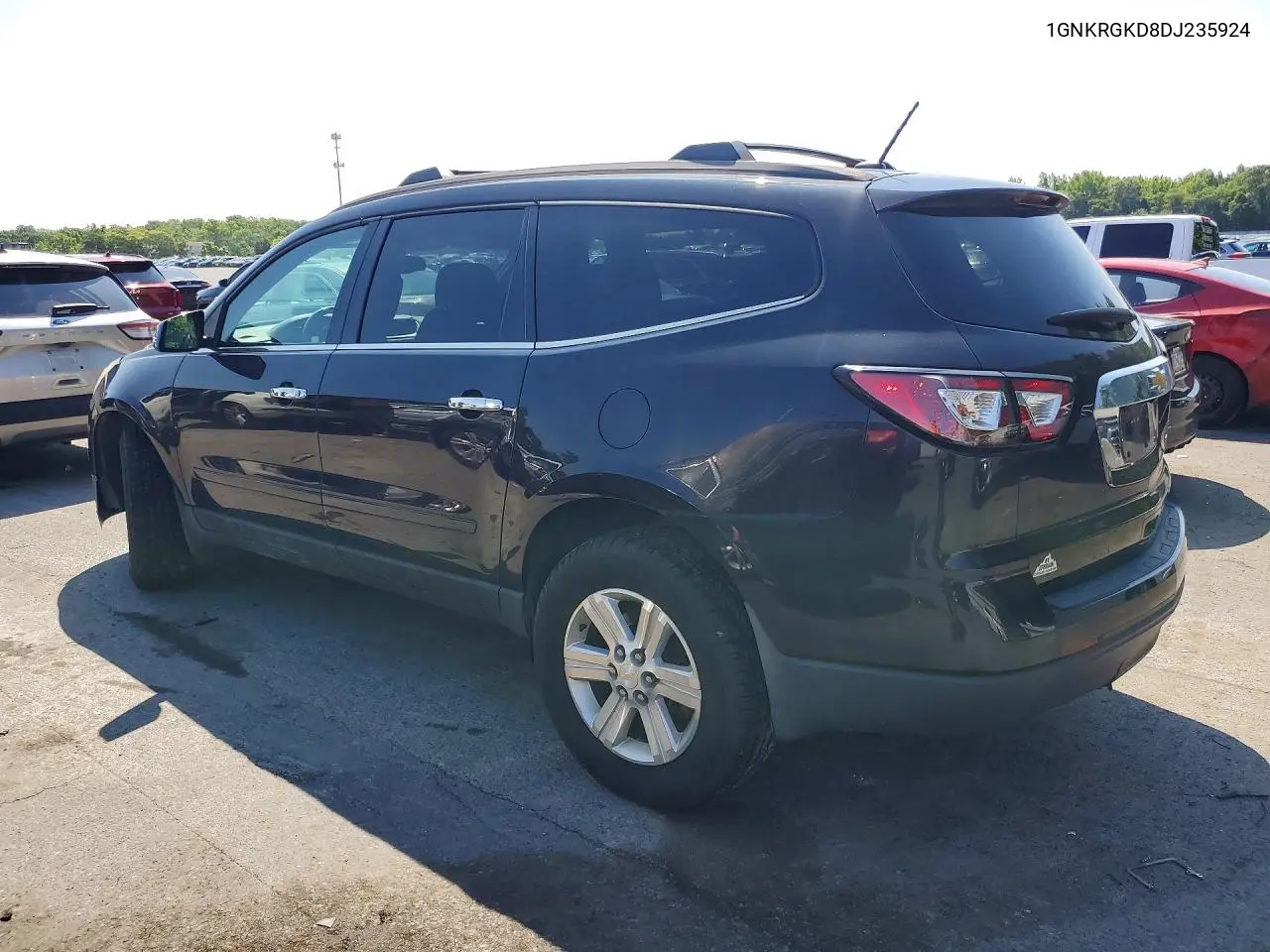 2013 Chevrolet Traverse Lt VIN: 1GNKRGKD8DJ235924 Lot: 61847076