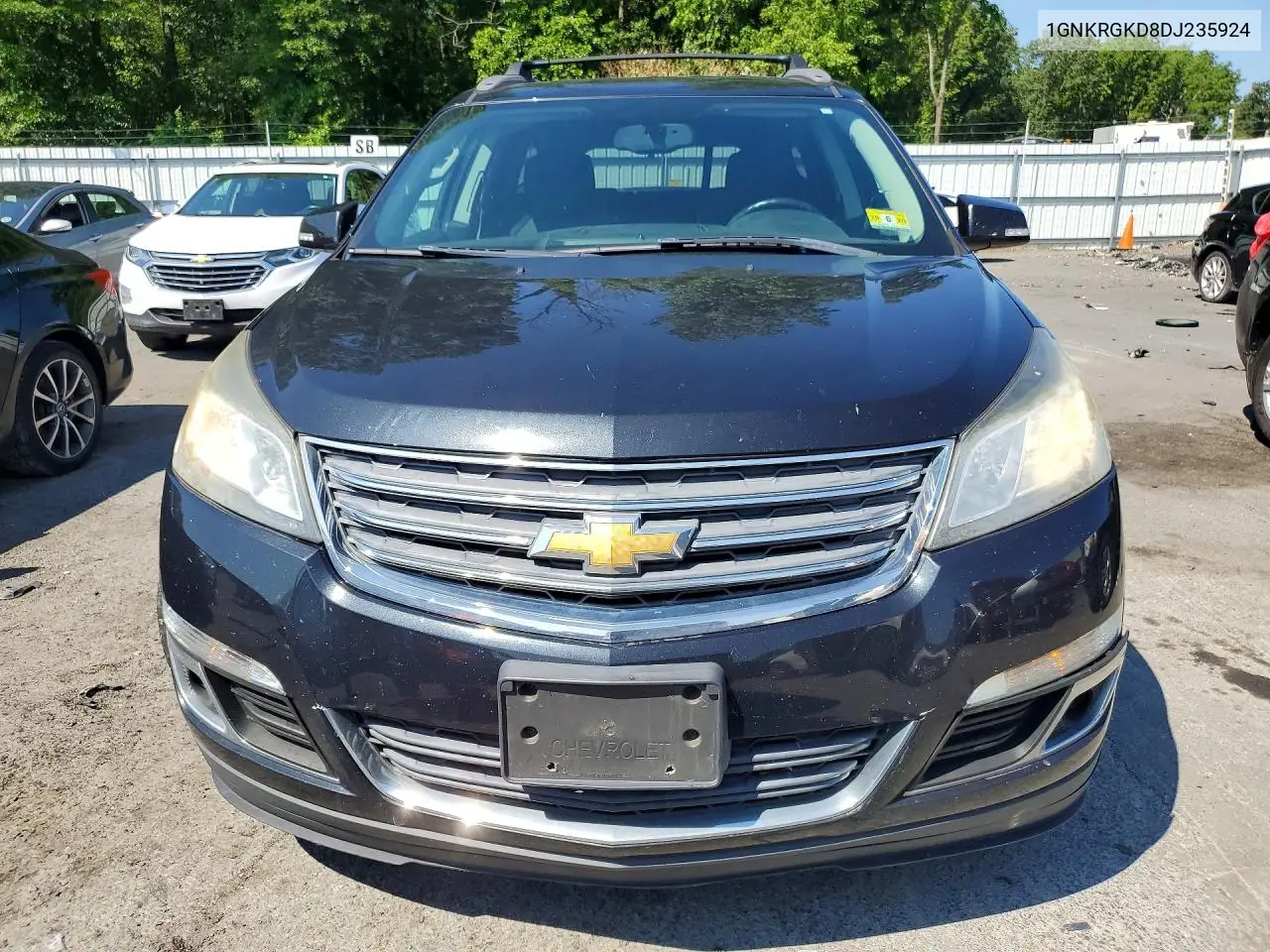 2013 Chevrolet Traverse Lt VIN: 1GNKRGKD8DJ235924 Lot: 61847076