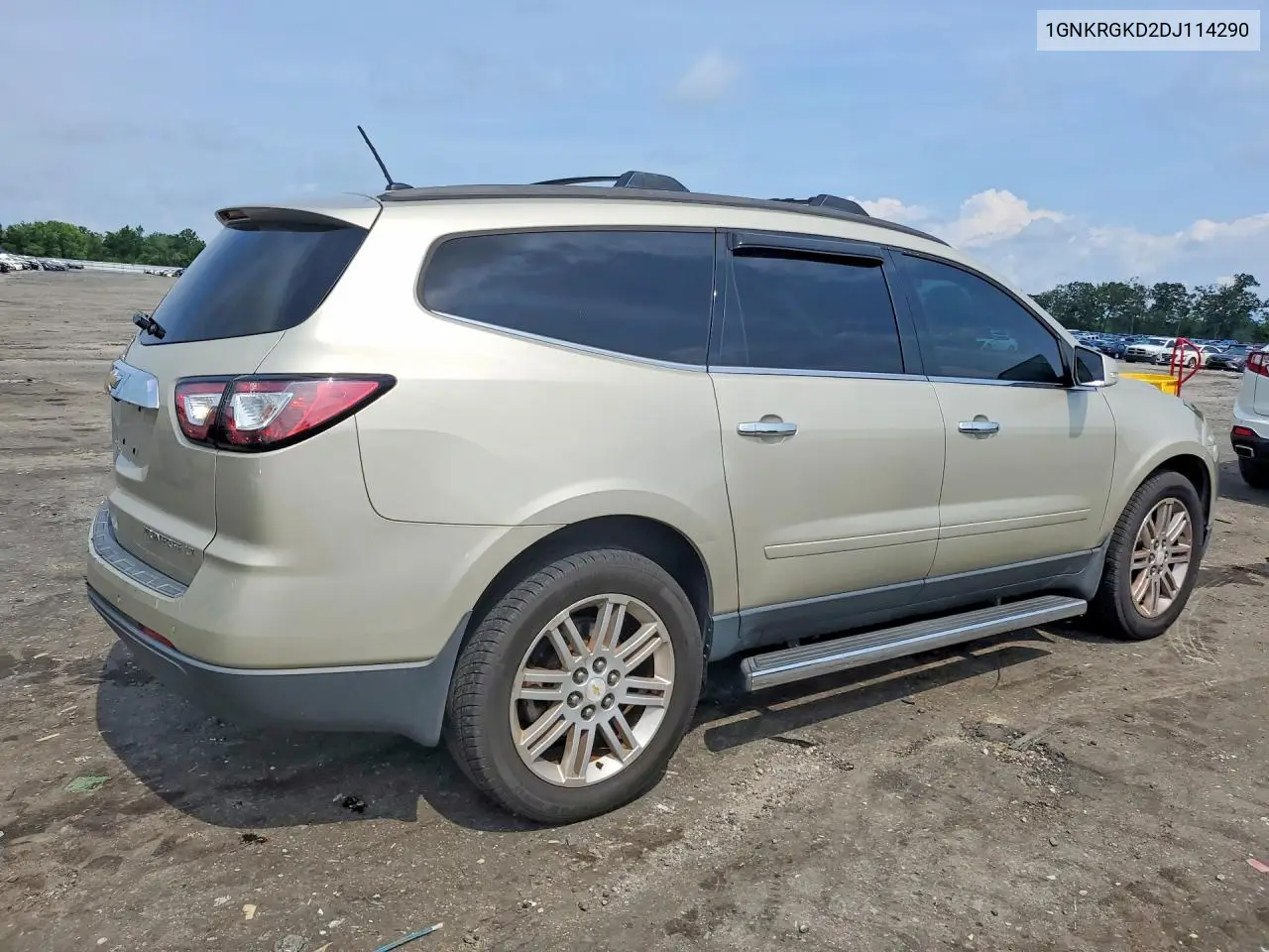2013 Chevrolet Traverse Lt VIN: 1GNKRGKD2DJ114290 Lot: 62020596