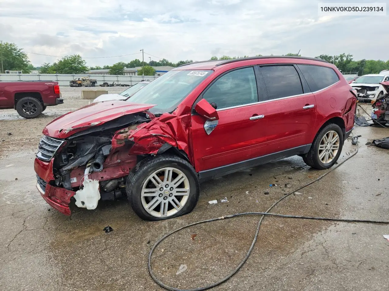 2013 Chevrolet Traverse Lt VIN: 1GNKVGKD5DJ239134 Lot: 85975745