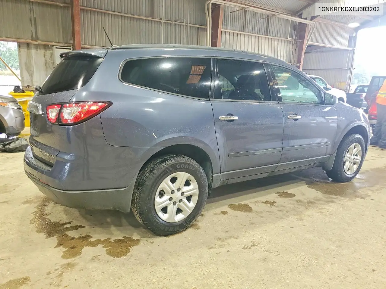 1GNKRFKDXEJ303202 2014 Chevrolet Traverse Ls