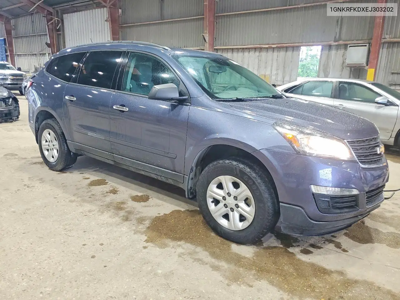1GNKRFKDXEJ303202 2014 Chevrolet Traverse Ls