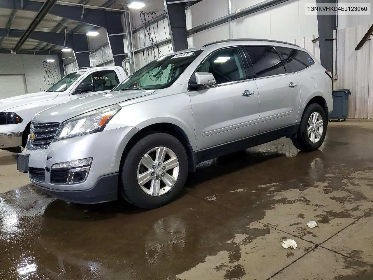 2014 Chevrolet Traverse Lt VIN: 1GNKVHKD4EJ123060 Lot: 57926846