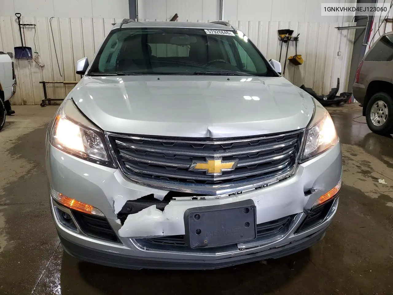 2014 Chevrolet Traverse Lt VIN: 1GNKVHKD4EJ123060 Lot: 57926846