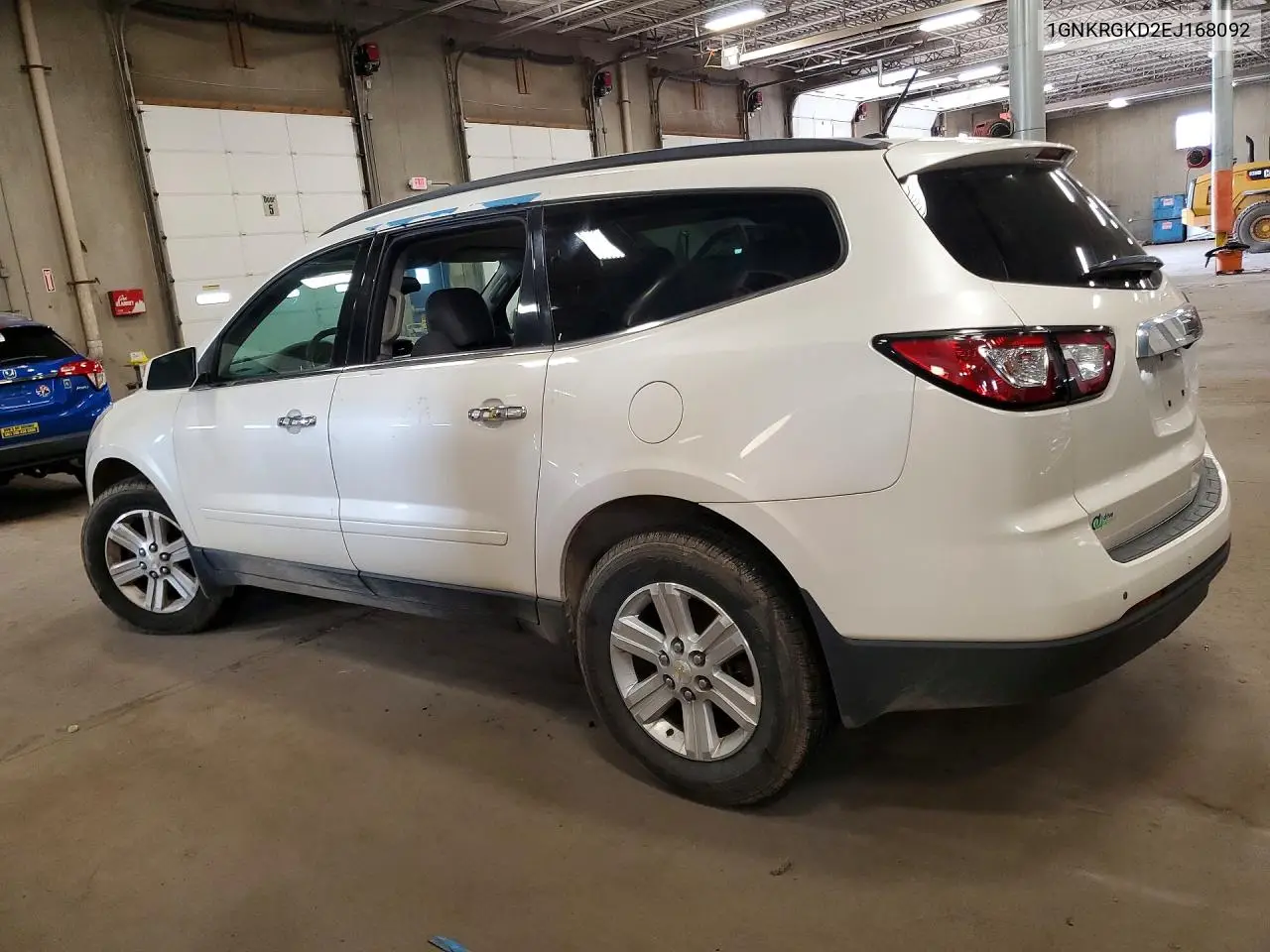 2014 Chevrolet Traverse Lt VIN: 1GNKRGKD2EJ168092 Lot: 61214656