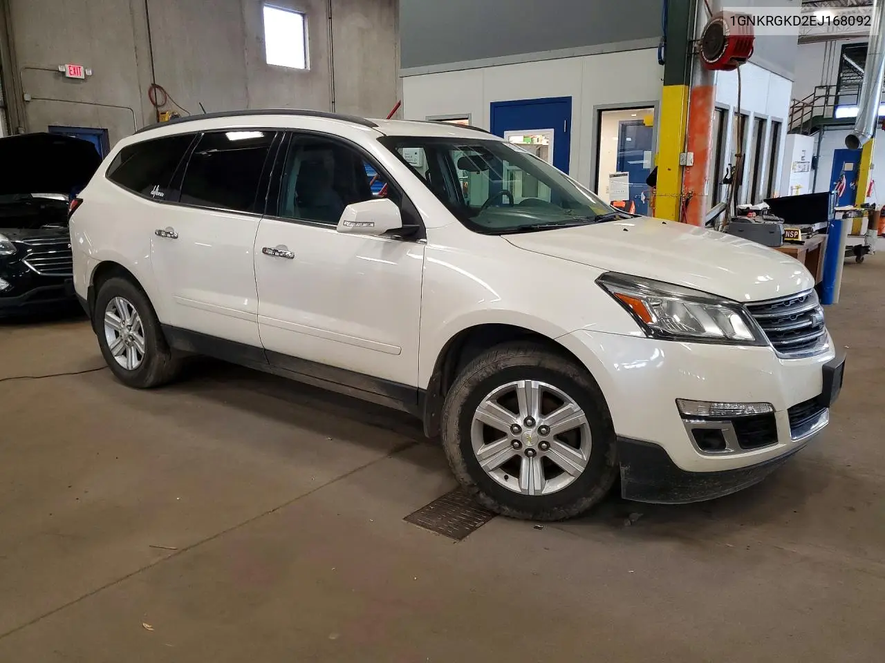 2014 Chevrolet Traverse Lt VIN: 1GNKRGKD2EJ168092 Lot: 61214656