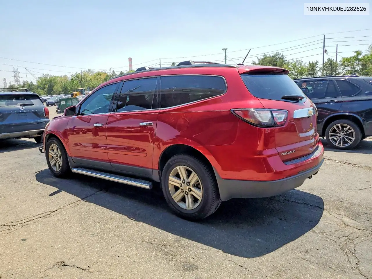 2014 Chevrolet Traverse Lt VIN: 1GNKVHKD0EJ282626 Lot: 62155296