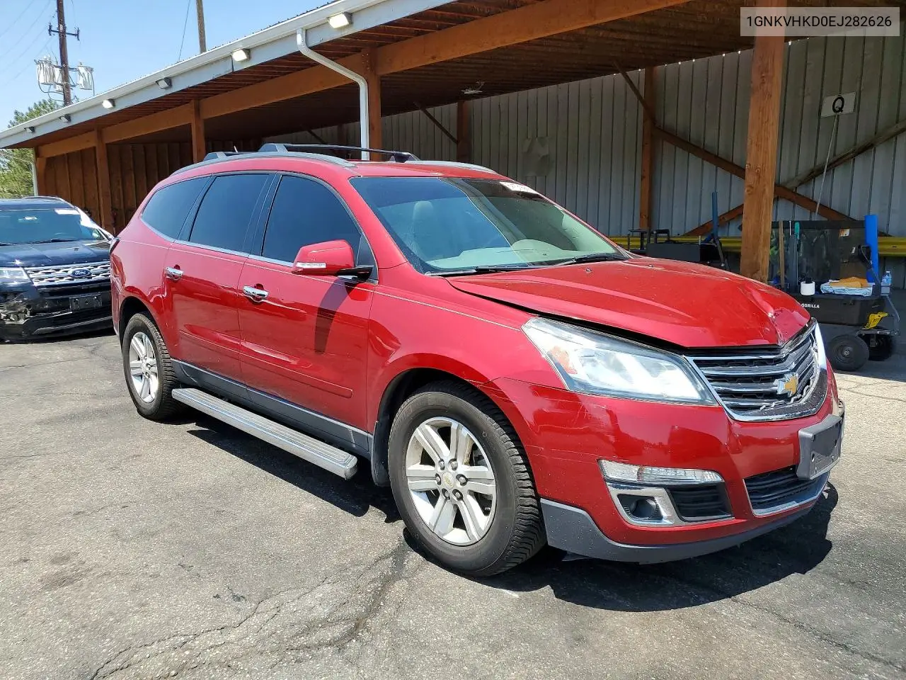 2014 Chevrolet Traverse Lt VIN: 1GNKVHKD0EJ282626 Lot: 62155296