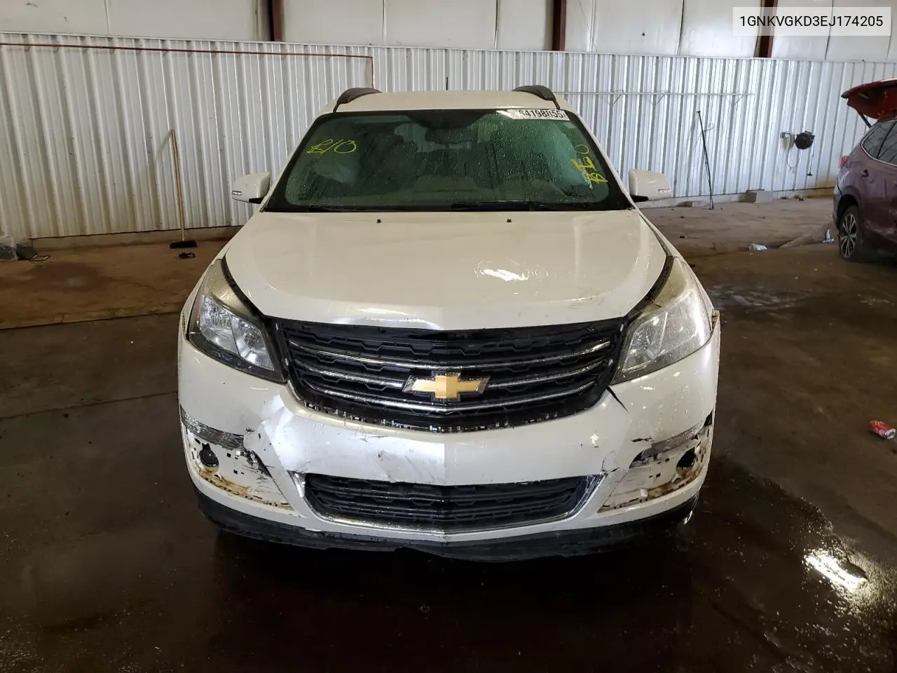 1GNKVGKD3EJ174205 2014 Chevrolet Traverse Lt