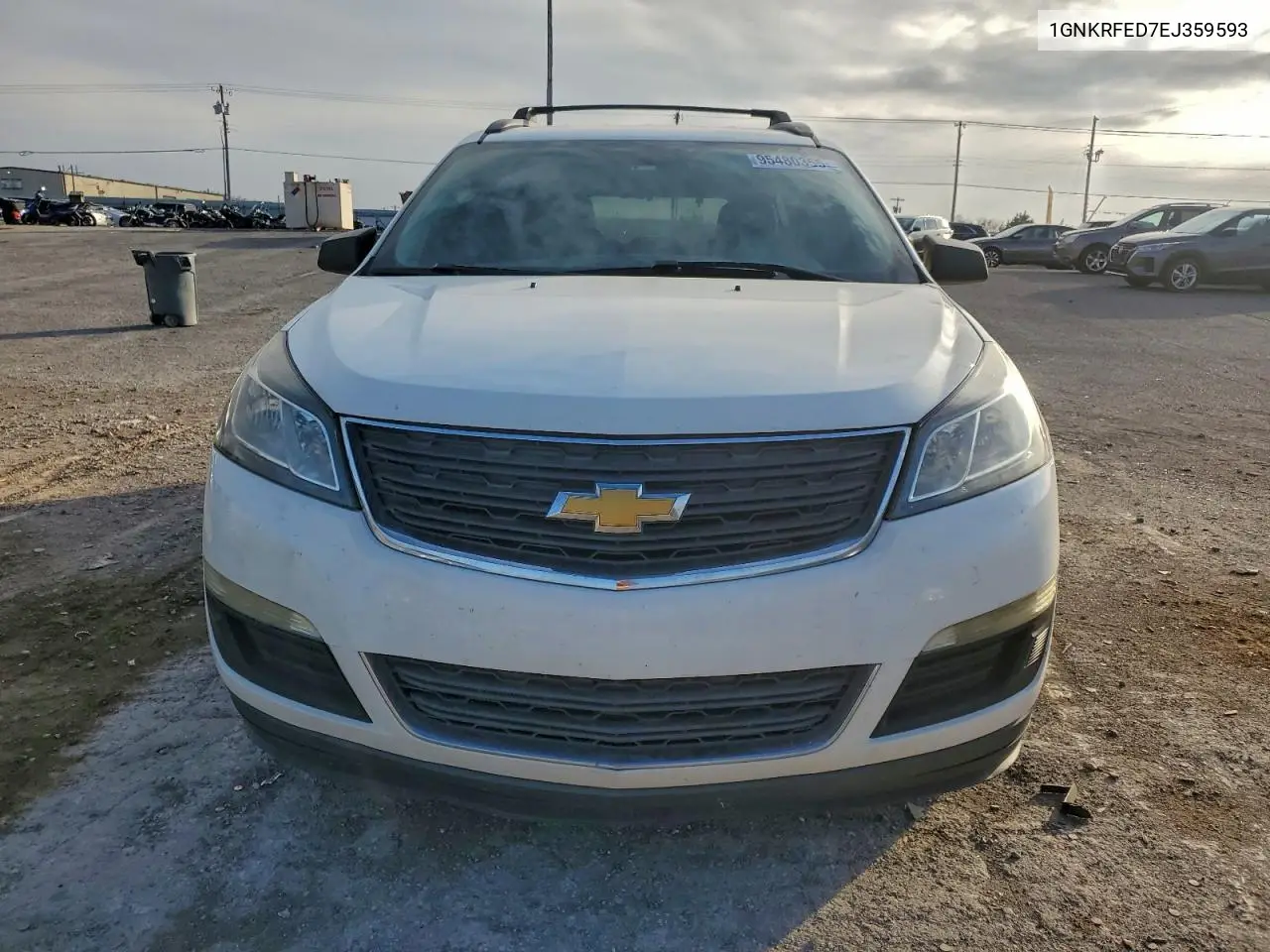 1GNKRFED7EJ359593 2014 Chevrolet Traverse Ls