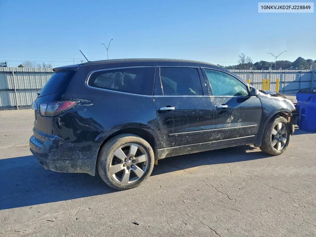 1GNKVJKD2FJ228849 2015 Chevrolet Traverse Ltz