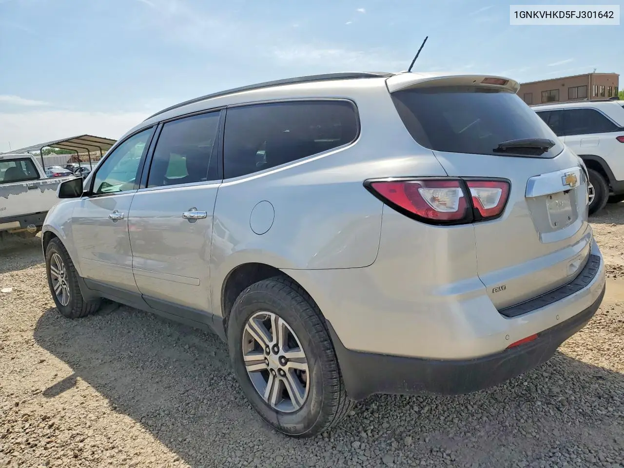 2015 Chevrolet Traverse Lt VIN: 1GNKVHKD5FJ301642 Lot: 51315416