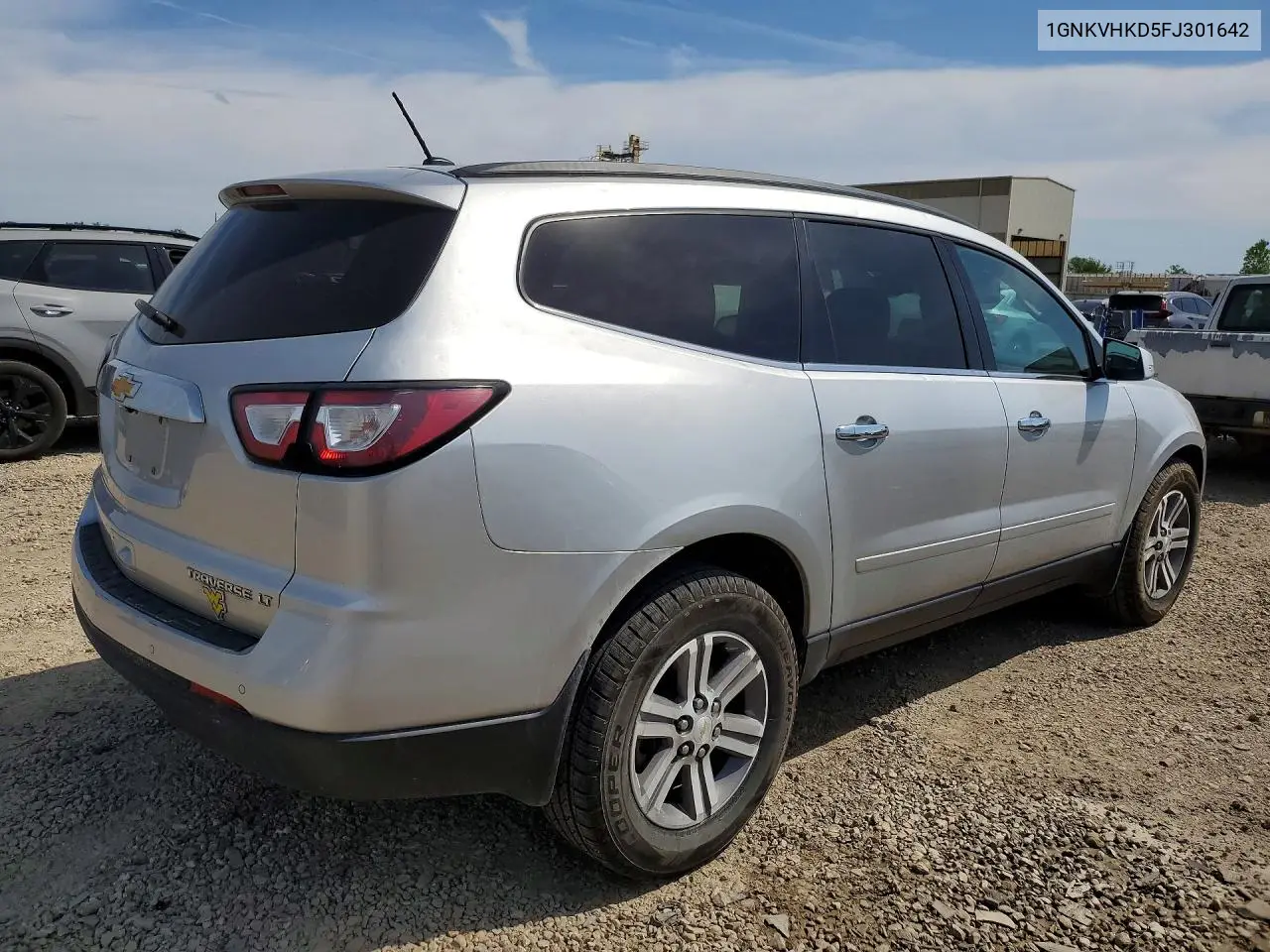 2015 Chevrolet Traverse Lt VIN: 1GNKVHKD5FJ301642 Lot: 51315416