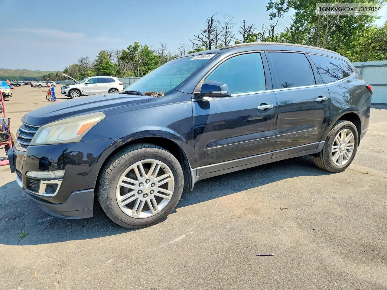 2015 Chevrolet Traverse Lt VIN: 1GNKVGKDXFJ317054 Lot: 58709676