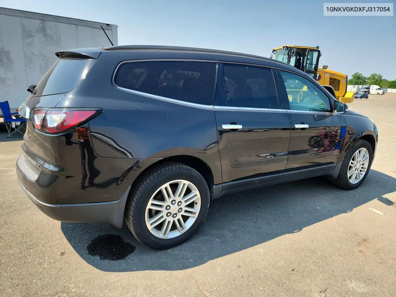 2015 Chevrolet Traverse Lt VIN: 1GNKVGKDXFJ317054 Lot: 58709676
