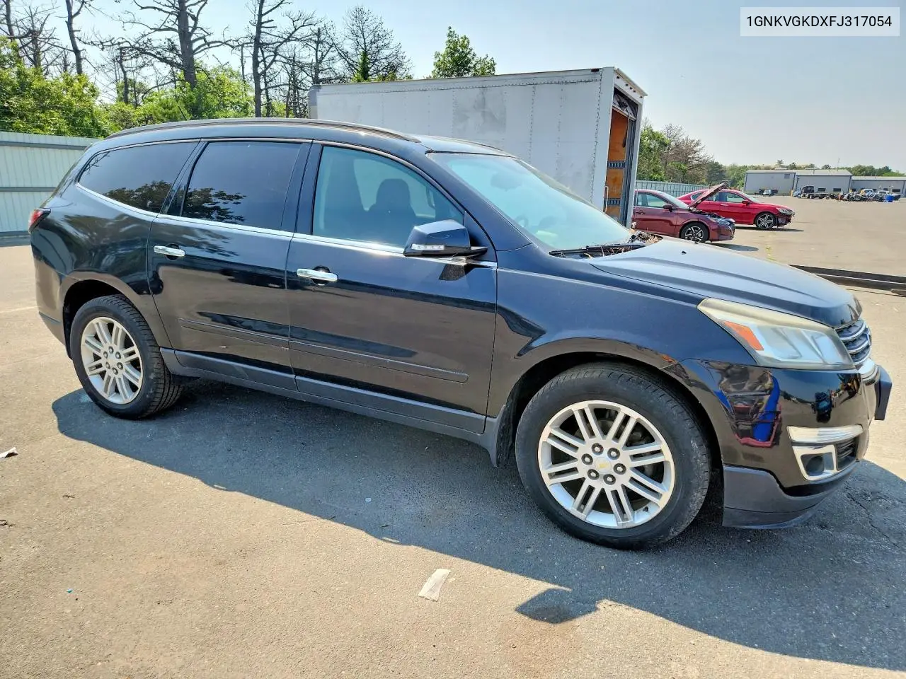 2015 Chevrolet Traverse Lt VIN: 1GNKVGKDXFJ317054 Lot: 58709676