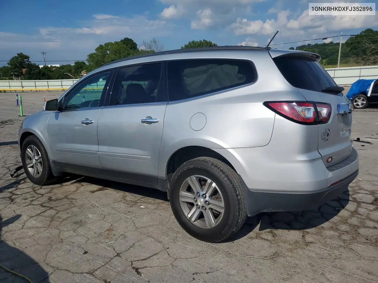 2015 Chevrolet Traverse Lt VIN: 1GNKRHKDXFJ352896 Lot: 60316126