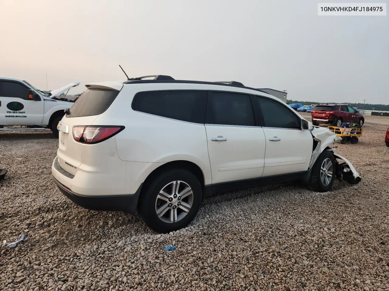 2015 Chevrolet Traverse Lt VIN: 1GNKVHKD4FJ184975 Lot: 60777606