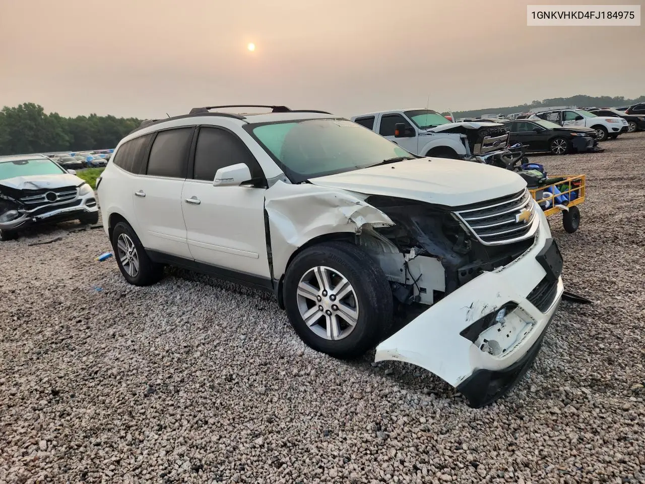 2015 Chevrolet Traverse Lt VIN: 1GNKVHKD4FJ184975 Lot: 60777606