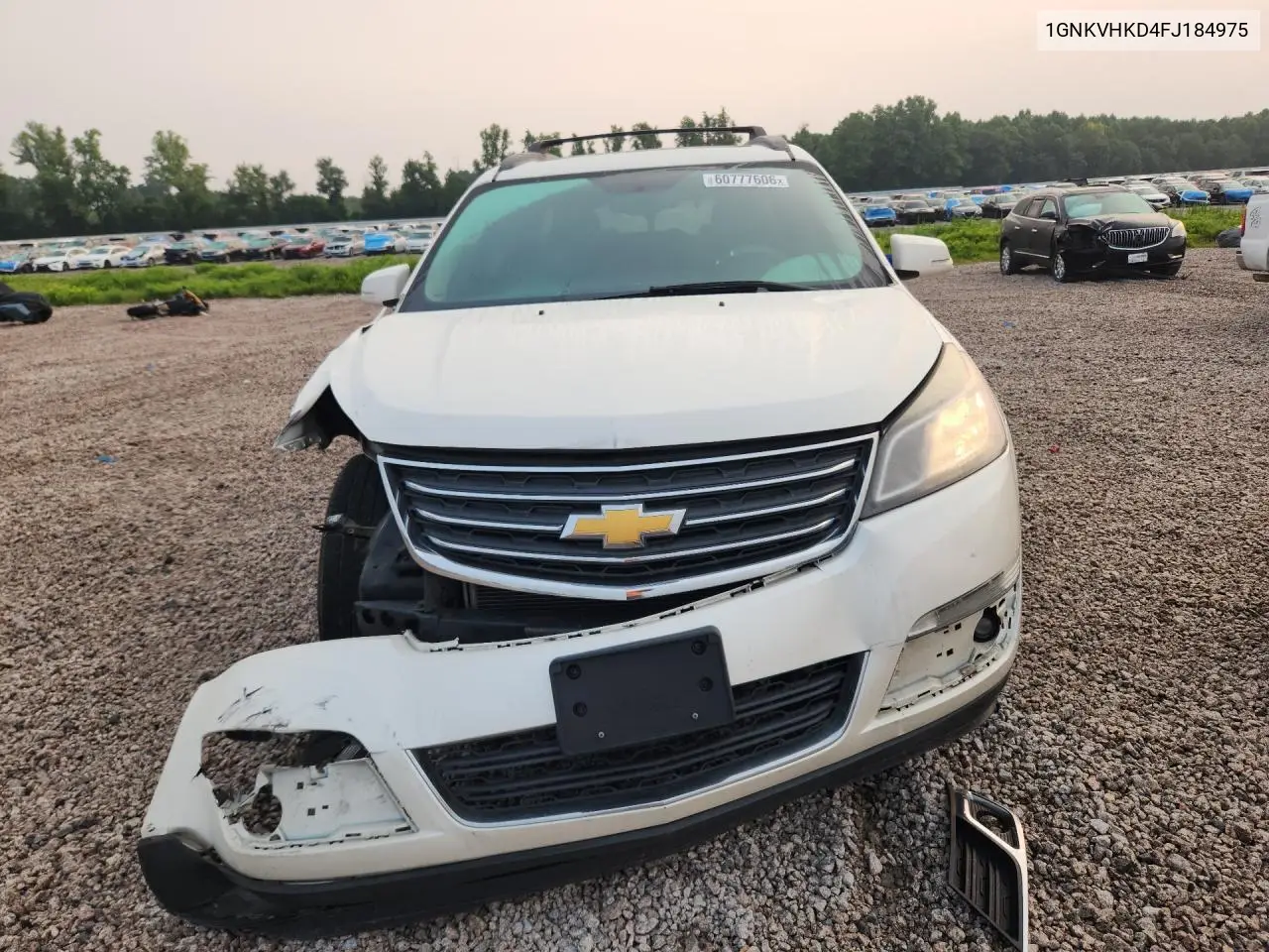 2015 Chevrolet Traverse Lt VIN: 1GNKVHKD4FJ184975 Lot: 60777606