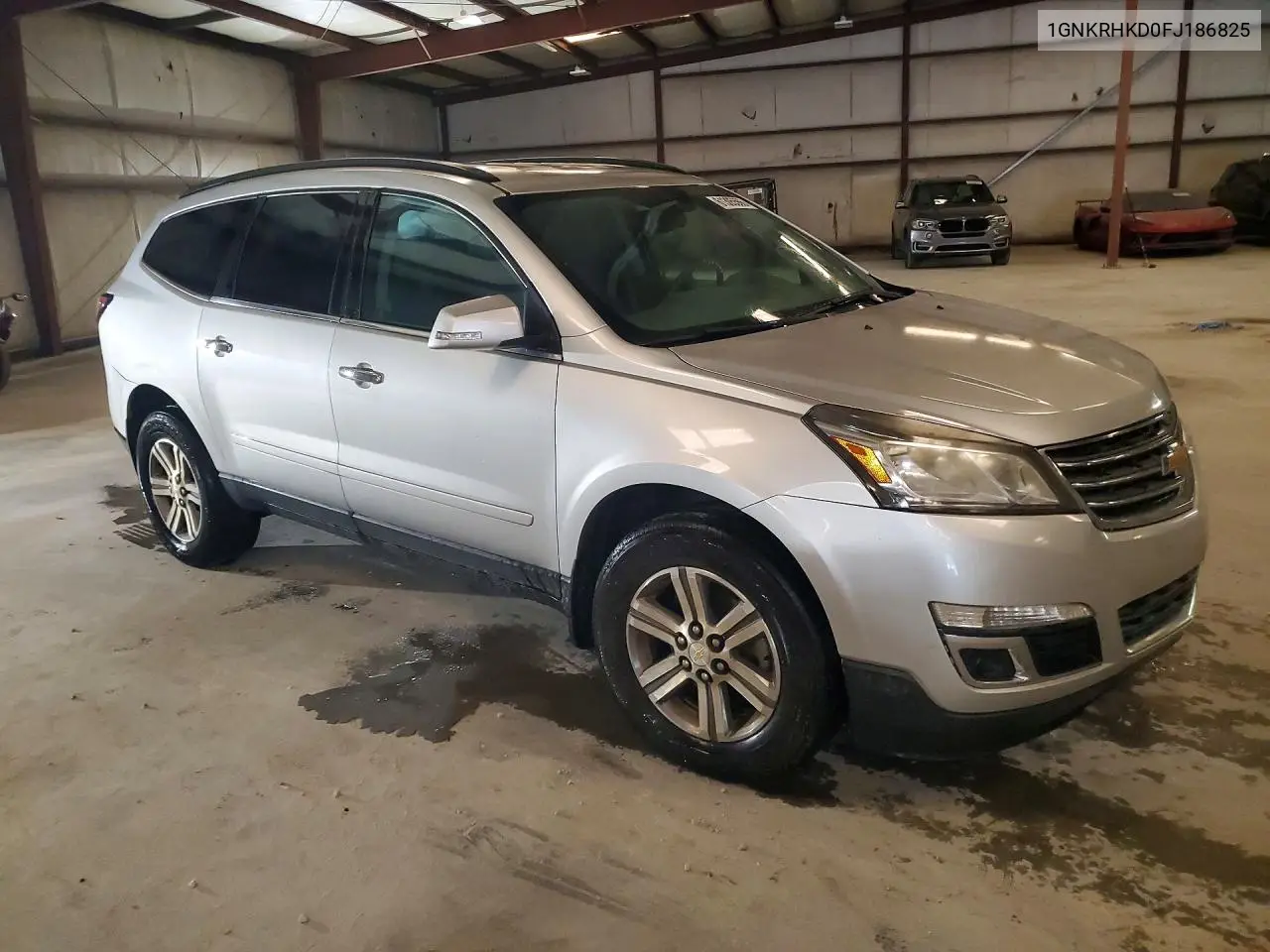 2015 Chevrolet Traverse Lt VIN: 1GNKRHKD0FJ186825 Lot: 61305566