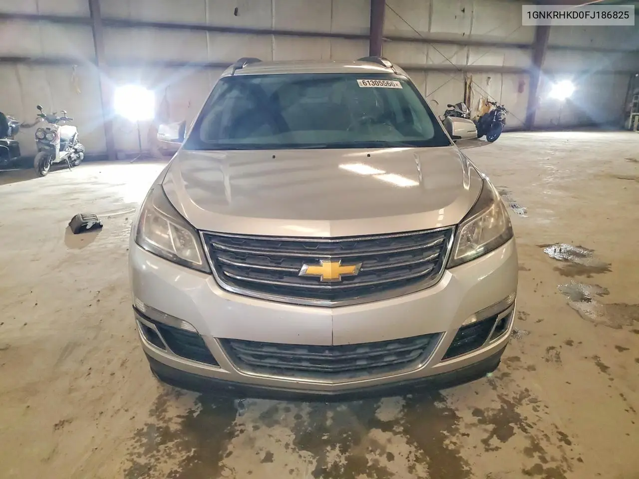 2015 Chevrolet Traverse Lt VIN: 1GNKRHKD0FJ186825 Lot: 61305566