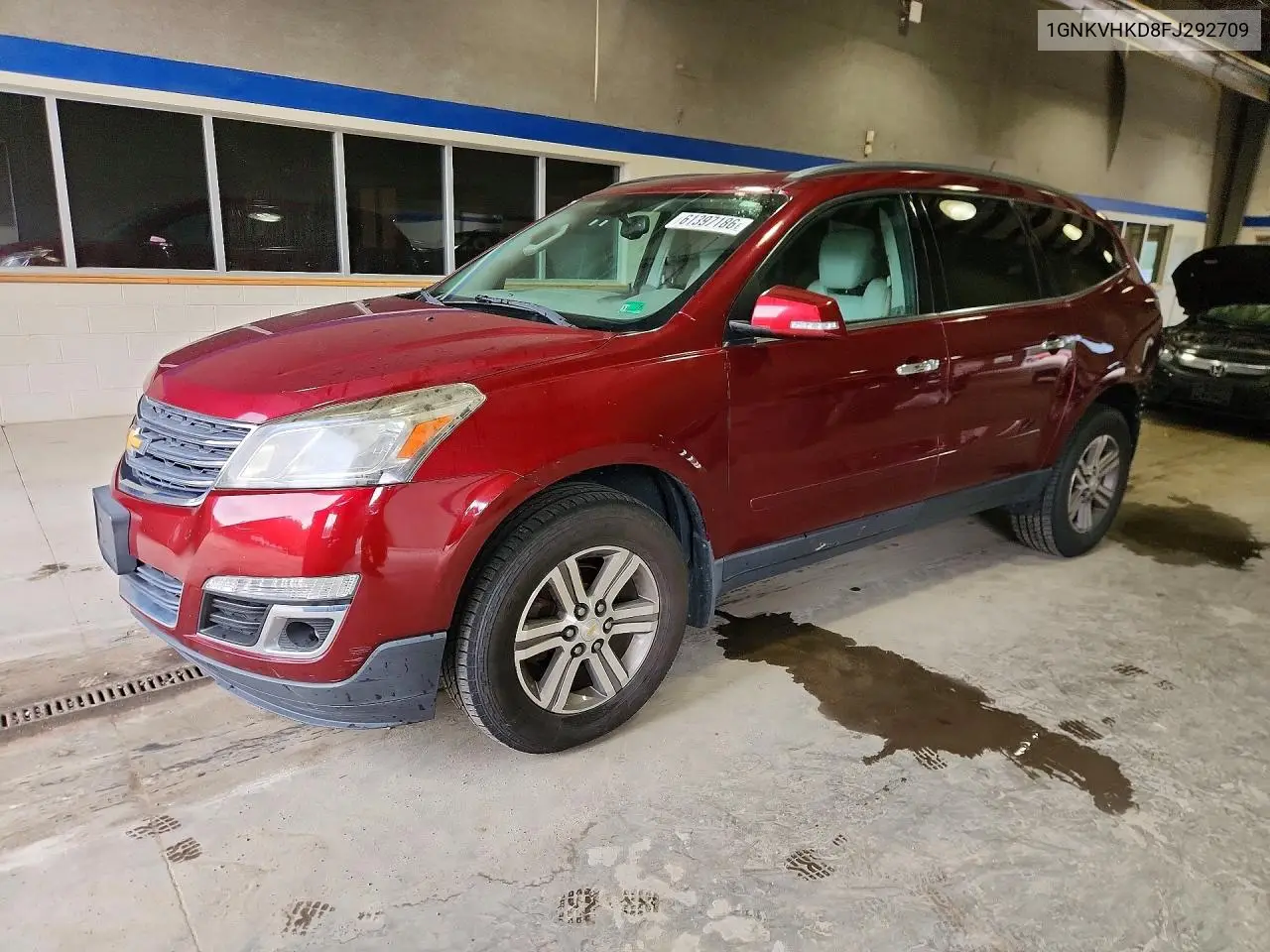2015 Chevrolet Traverse Lt VIN: 1GNKVHKD8FJ292709 Lot: 61397186