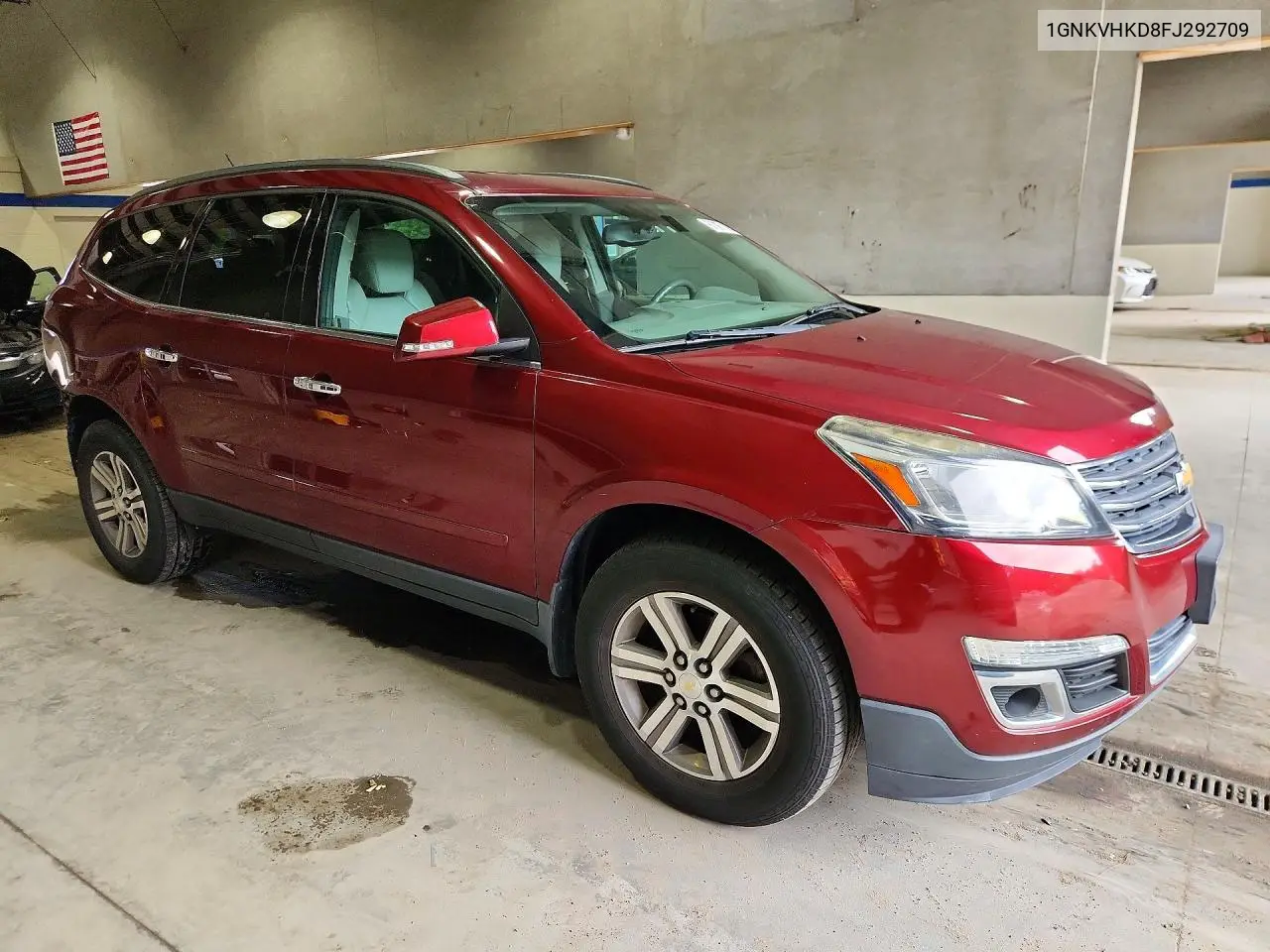 2015 Chevrolet Traverse Lt VIN: 1GNKVHKD8FJ292709 Lot: 61397186
