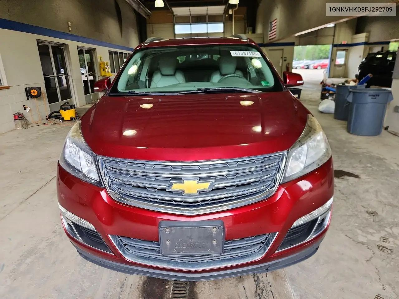 2015 Chevrolet Traverse Lt VIN: 1GNKVHKD8FJ292709 Lot: 61397186