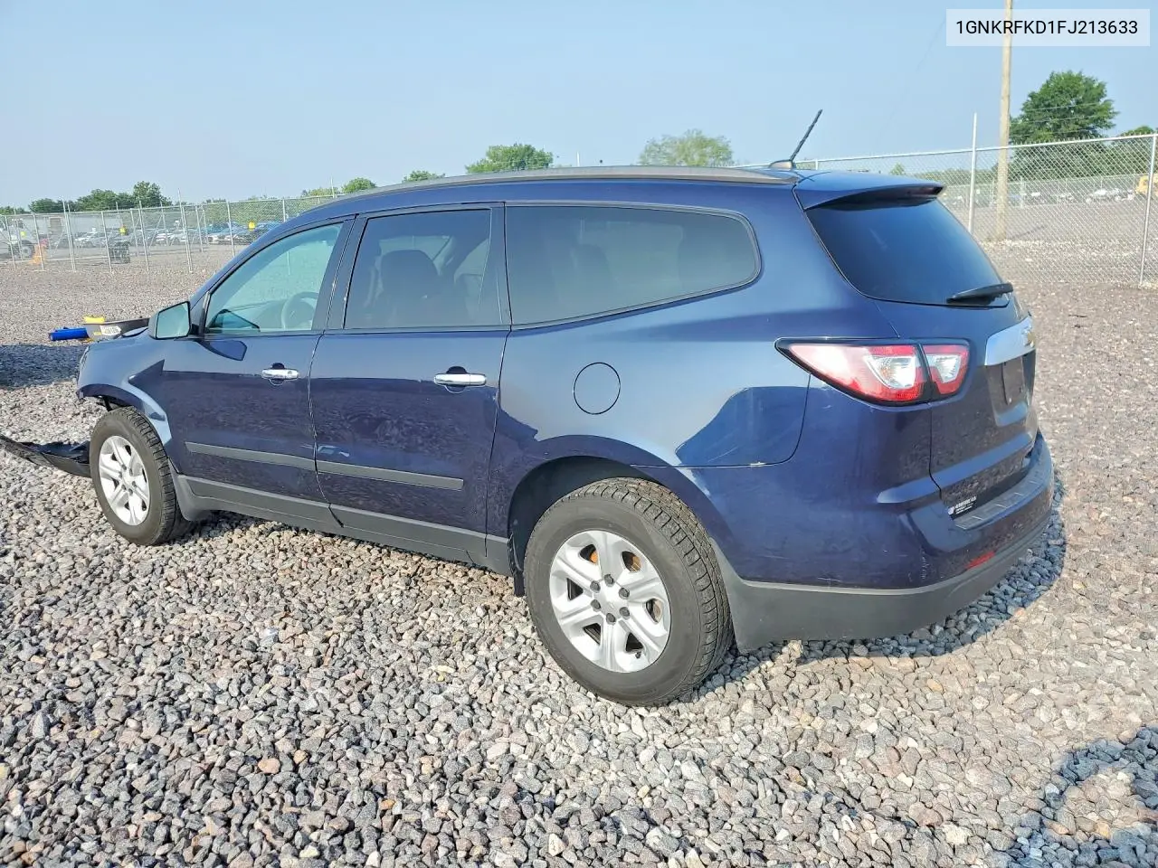 2015 Chevrolet Traverse Ls VIN: 1GNKRFKD1FJ213633 Lot: 61571396