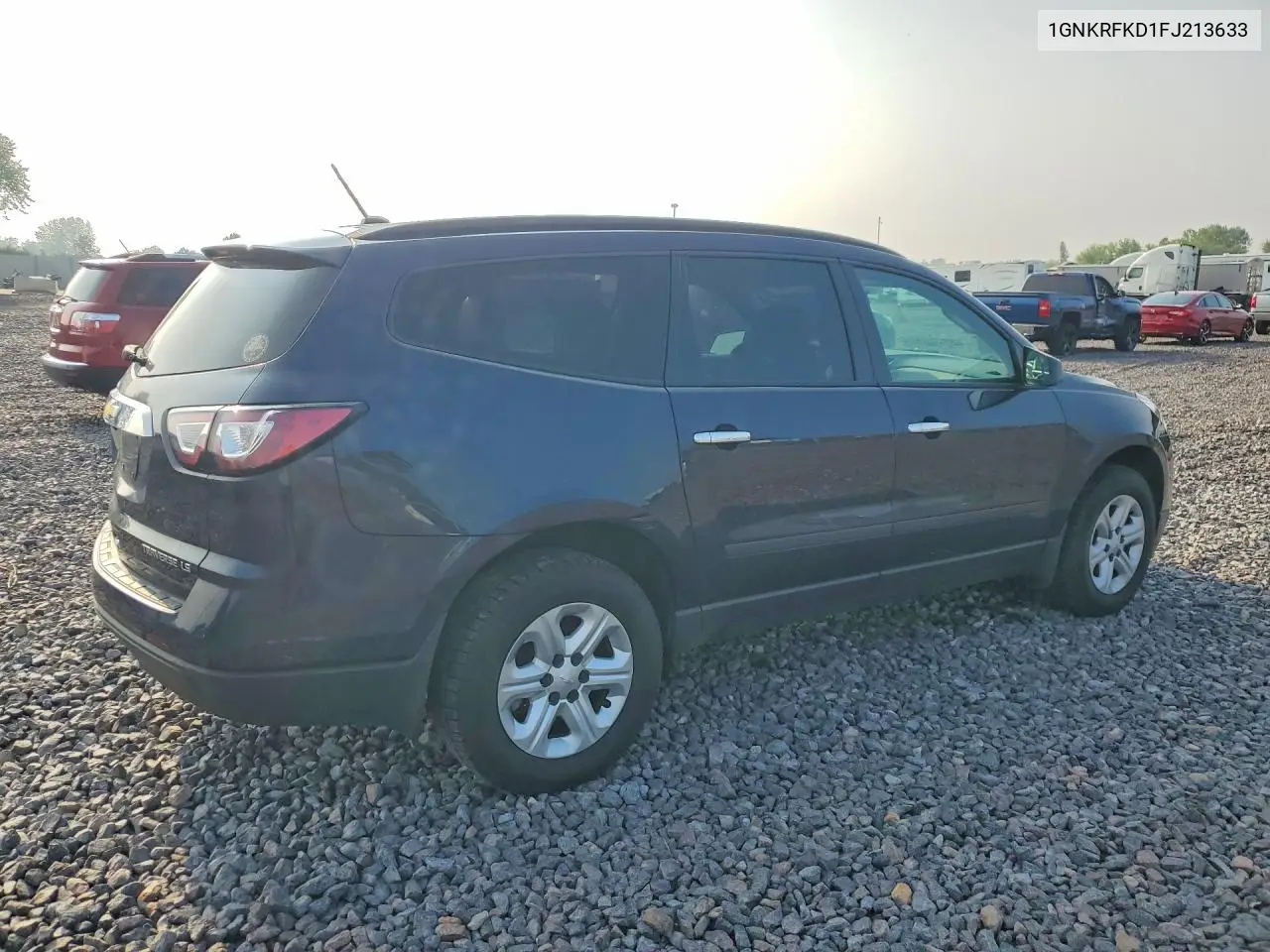 2015 Chevrolet Traverse Ls VIN: 1GNKRFKD1FJ213633 Lot: 61571396