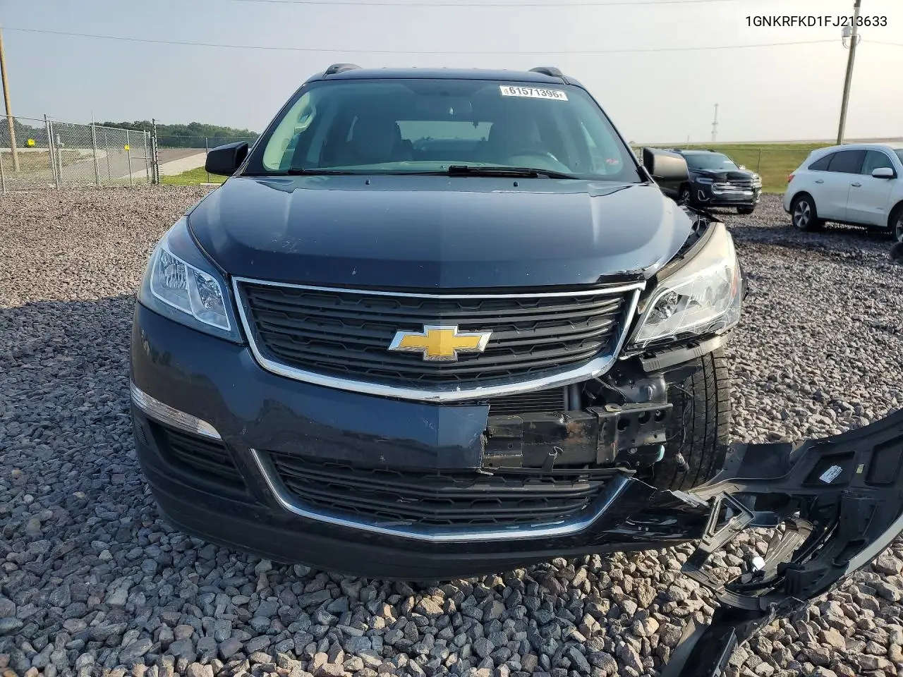 2015 Chevrolet Traverse Ls VIN: 1GNKRFKD1FJ213633 Lot: 61571396