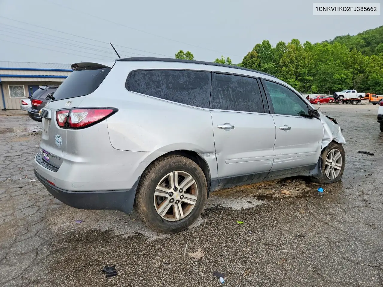 2015 Chevrolet Traverse Lt VIN: 1GNKVHKD2FJ385662 Lot: 61970176